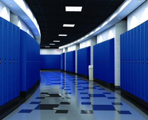 Duralife Locker in Blue Color