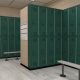 Hunter Green Tufftec Lockers