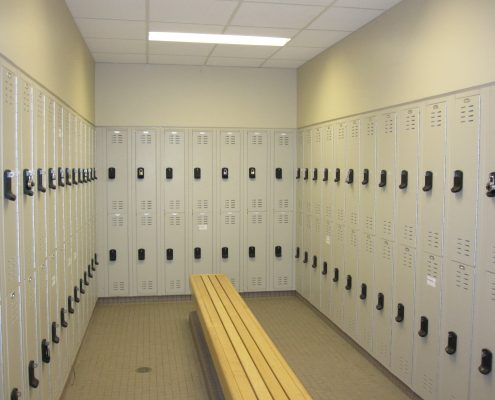 Grey Industrial Lockers