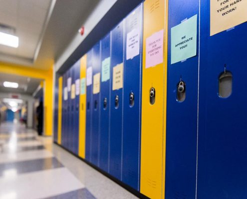 Duralife Multi-Colored School Hallway Lockers