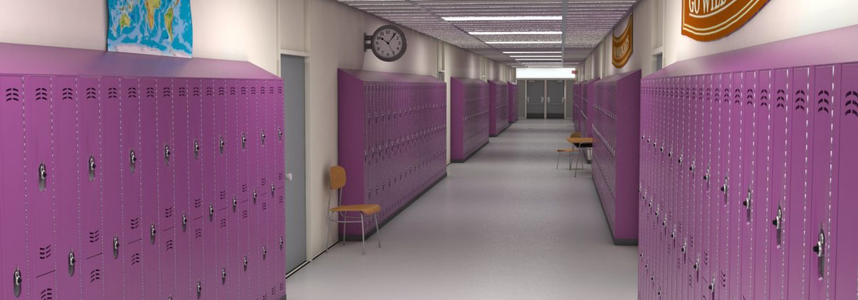 Purple Duralife Lockers Colors