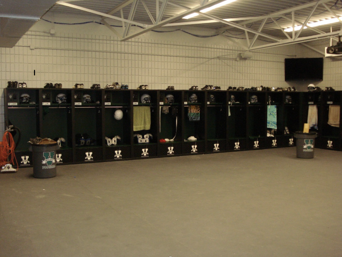 Vikings Tufftec Black/White/Black Lockers Engravings