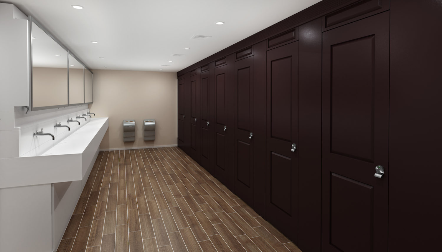 Full Height Toilet Partitions - Aria Partitions | Scranton Products
