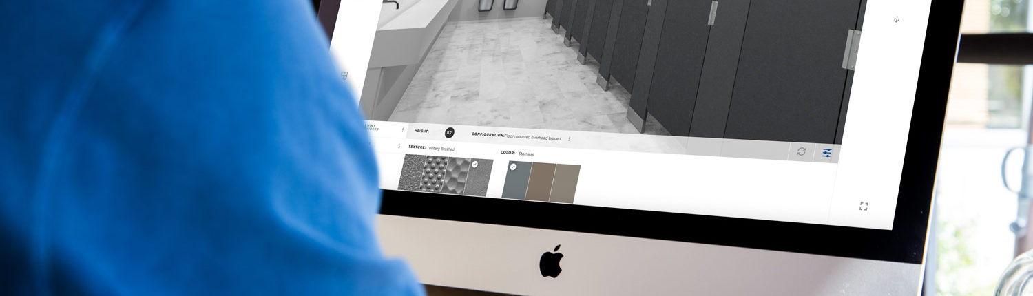 Scranton Products 3D Partition Visualizer Tool on an iMac