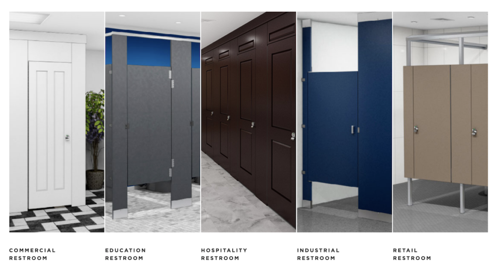 Commercial Bathroom Partitions Options & Installation