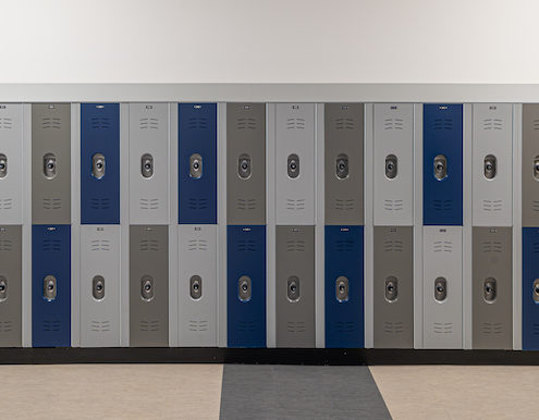 Duralife Lockers at Power Center Academy