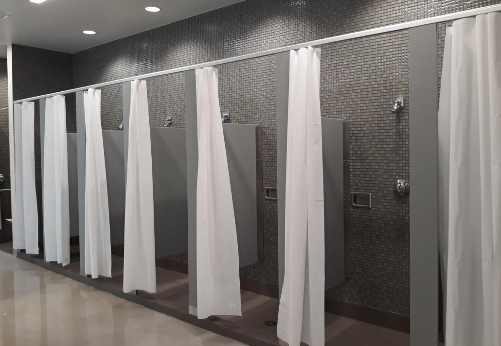 Shower Partitions, Dressing Rooms