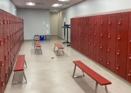 Pro Fitness Club Mens Locker Room with Tufftec Lockers