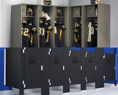 locker and restroom partitions